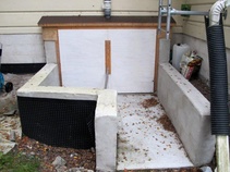 Rossipohjassa on tilaa kuivakäymälän säiliölle.