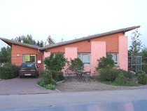 Wangeliner Garten'in päärakennus Wangelin'in kylässä Mecklenburgissa Saksassa, http://www.fal-ev.de